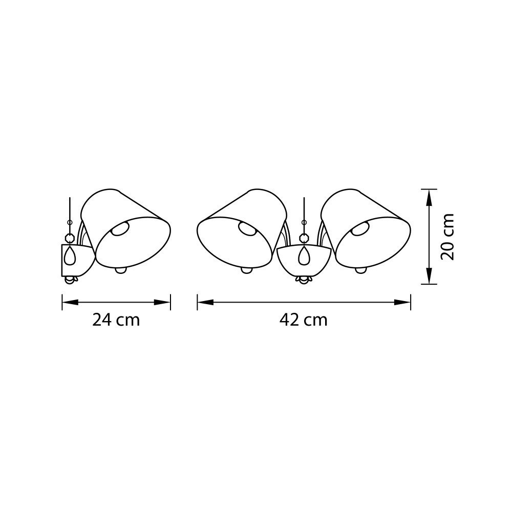 Lightstar (SB1115-2) Бра ESEDRA 2x40W E27 BRONZE ткань (в комплекте) Lightstar (SB1115-2) Бра ESEDRA 2x40W E27 BRONZE ткань (в комплекте)